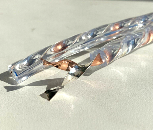TTAF Speaker Cable Silver Plated 14AWG Twisted Flat OFC Copper Solid Wire Hi End - Picture 3 of 7