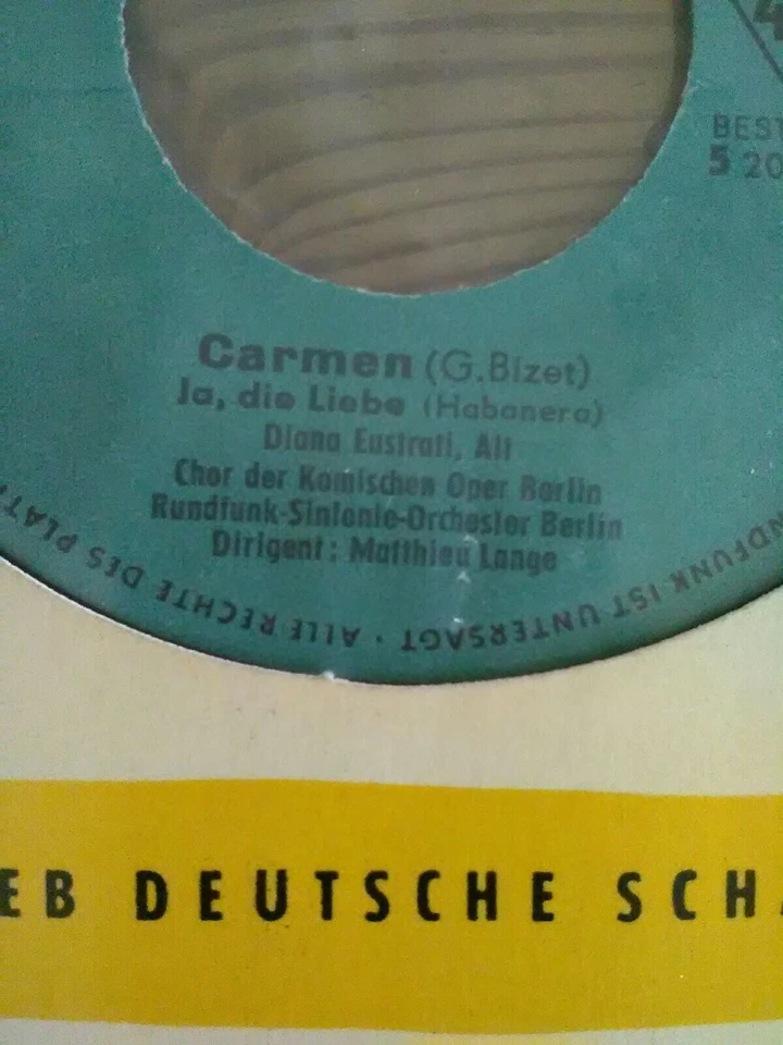 Komische Oper Berlin Schallplatte Carmen - Bild 2 von 4