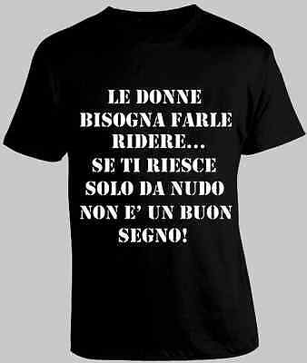 Frasi Divertenti Donne Ridere Nudo Maglia Maglietta T Shirt Tshirt S M L Xl Xxl Ebay