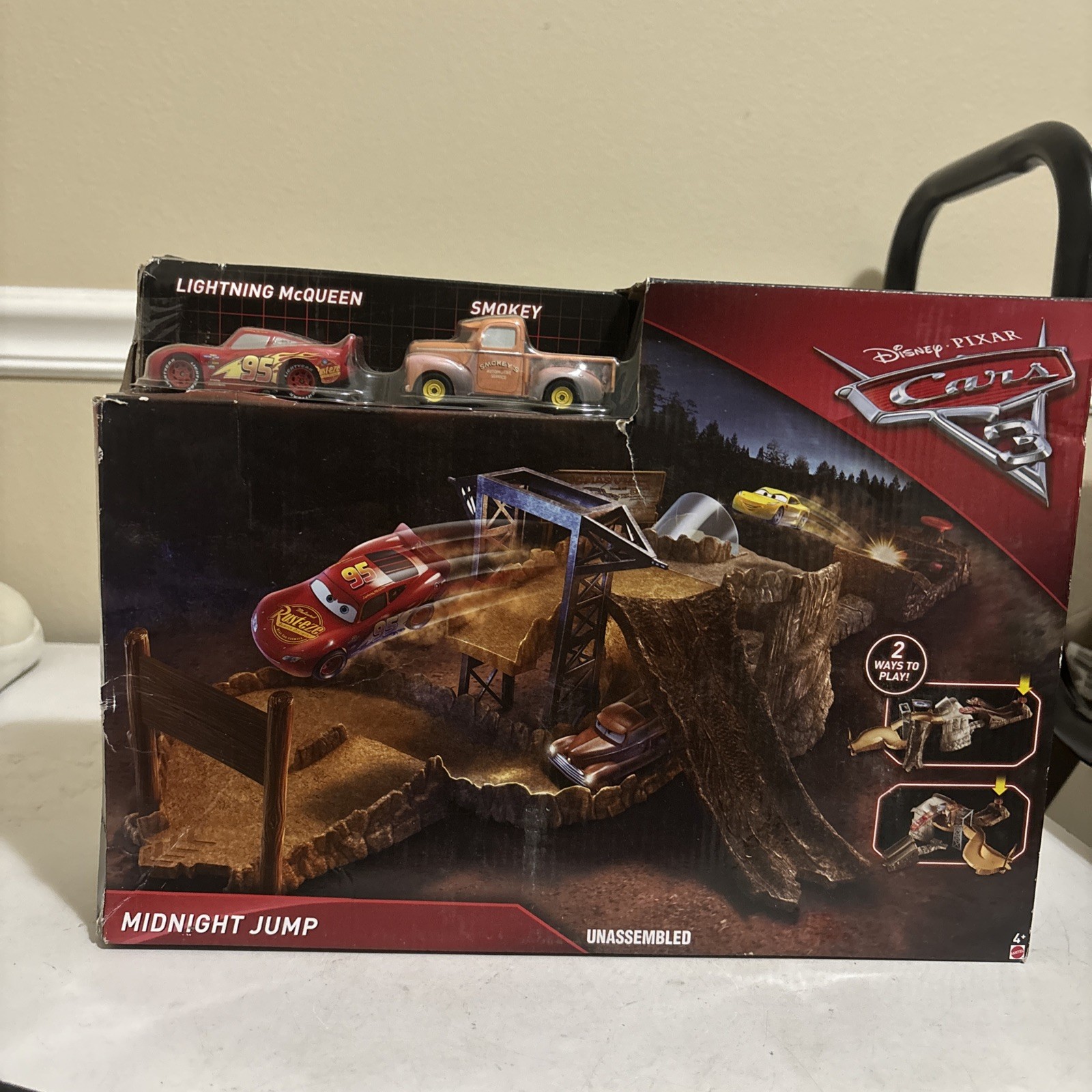 S 3 Midnight Jump Track Set Fcv94 New Sealed Damaged Box