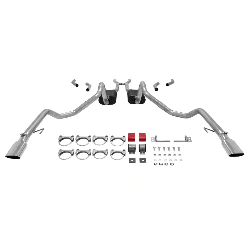 Flowmaster 17655-FM American Thunder Exhaust 2.5" Aluminized for 65-68 Impala - Imagem 4 de 4