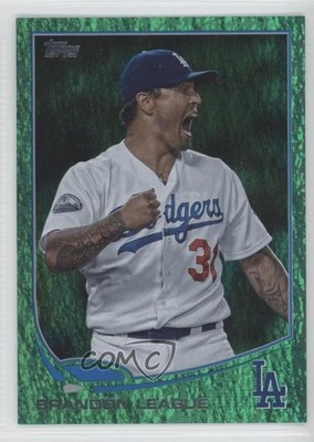 2013 Topps Emerald Foil Brandon League #295 0c4