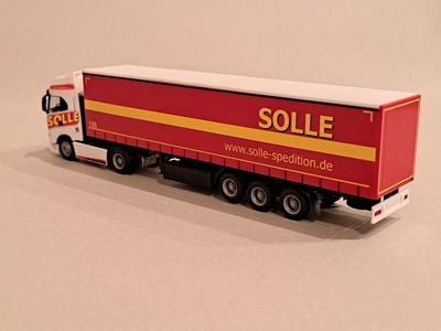 Keyence Iveco S-Way Solle Spedition Diecast Model Truck