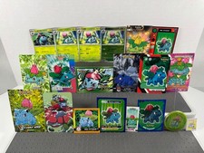 Pokémon Ivysaur Lot of Cards and Stickers - Ivysaur #2 Pokemon Lot of 20