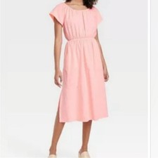 Universal Thread Soft Pink Midi Dress