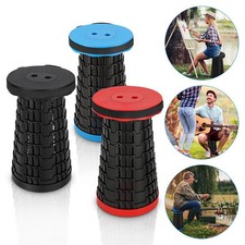 Tragbarer Klappstuhl Klapphocker Verstellbarer Höhenverstellbar Hocker Teleskop