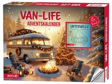 ROTH Adventskalnder Van-life - 24 Camping-Gadgets & Begleitbuch | Geschenk f&uuml;r C