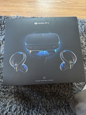 Oculus Rift S PC-Powered VR Gaming Headset Black, Full Set In Box