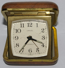 ancien réveil de voyage LANCEL