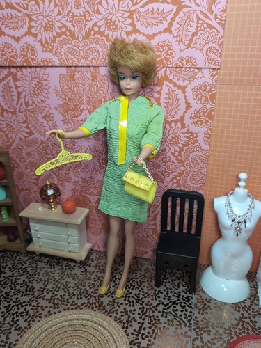 Vintage Barbie Snap Dash #1824 1968 + Schuhe, Handtasche & Aufhänger - Mattel - Bild 1 von 19