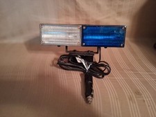 VINTAGE GALL'S EMERGENCY WARNING STROBE LIGHT TESTED WORKING 3 LIGHT PATTERNS !!