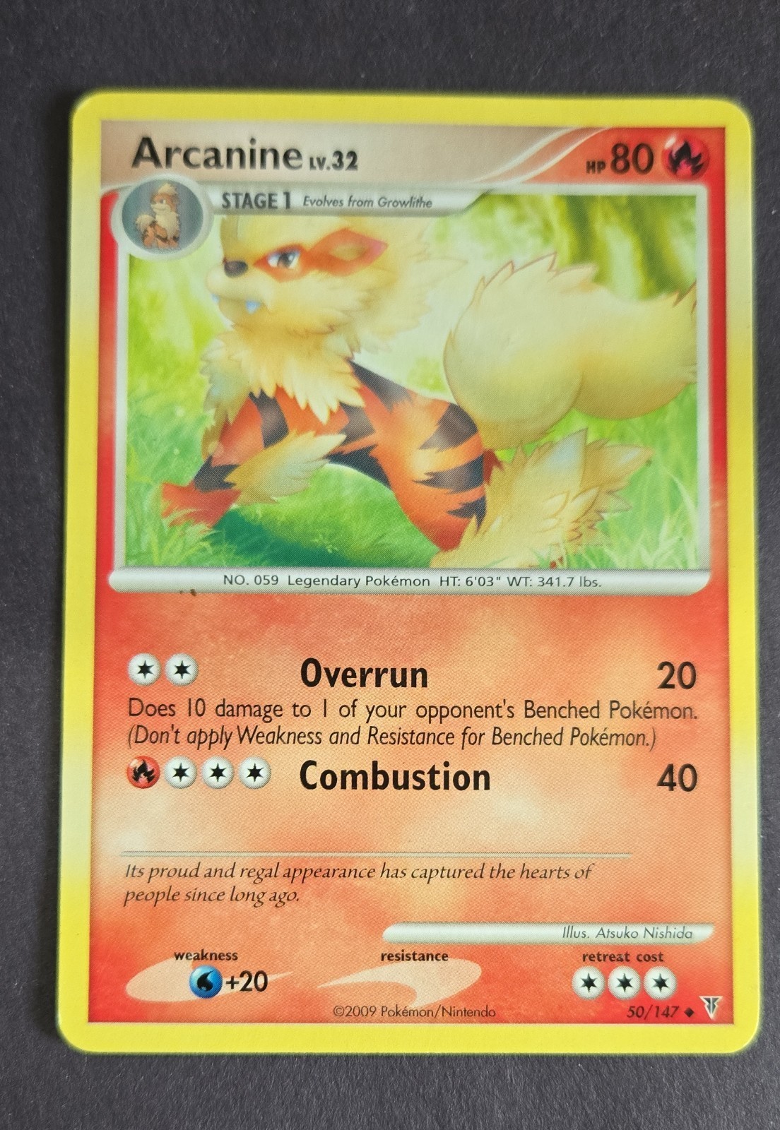 Arcanine 50/147 Supreme Victors Regular