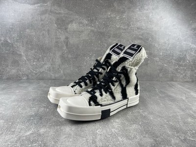 Converse x DRKSHDW TURBODRK Chuck 70 Shearling Teddy Pearl Size US 7/7.5 (40/41)