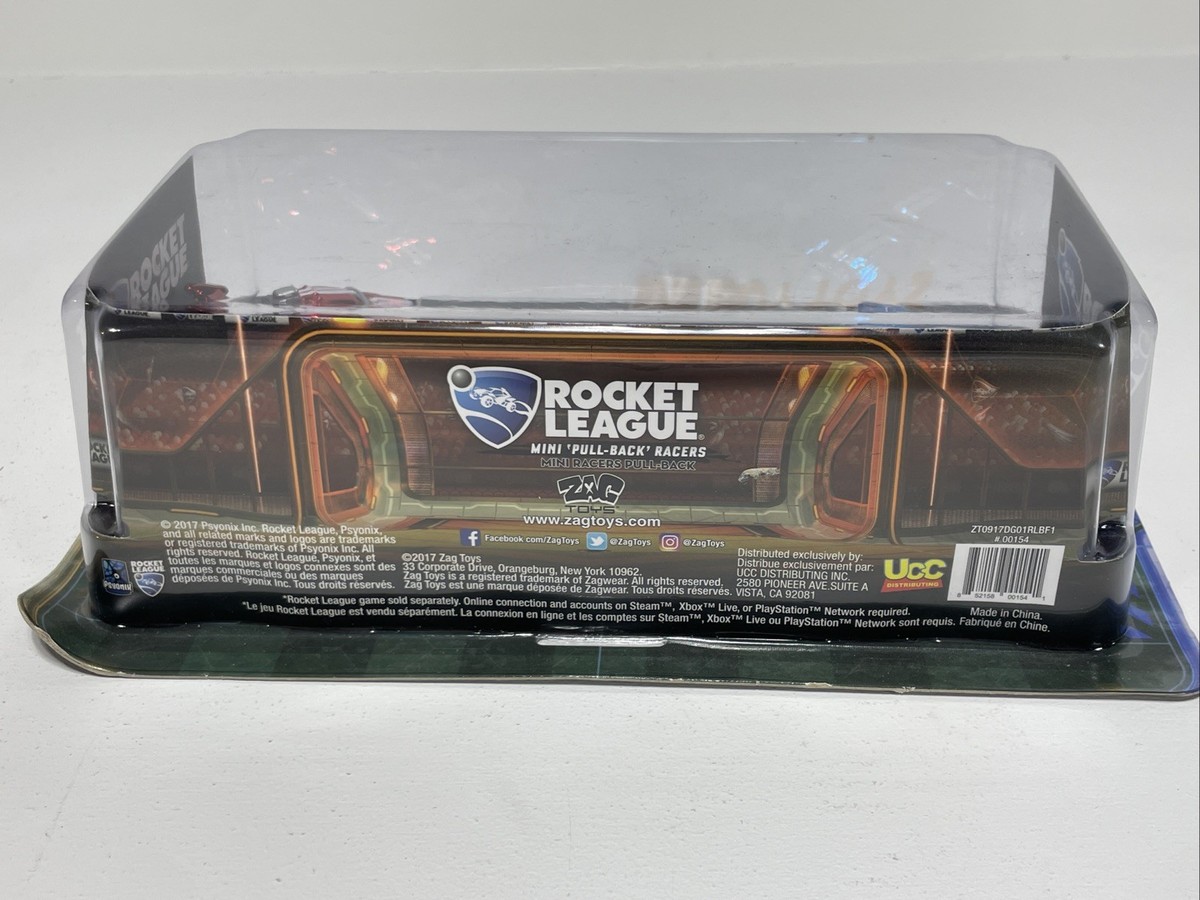 Rocket League Mini Pullback Racers 6 Car Set Limited Edition DLC