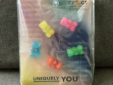NIP Candy Gummy Bears Crocs Jibbitz 5 Charms Uniquely You
