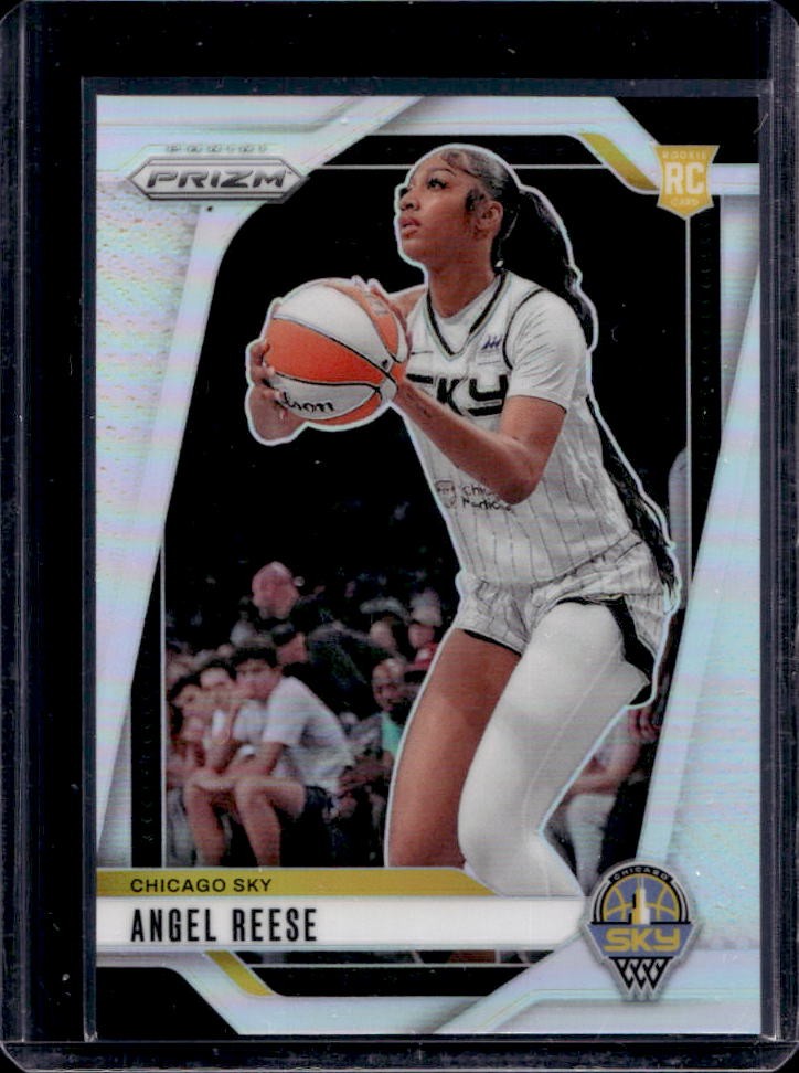 2024 Panini WNBA Prizm Angel Reese RC Silver Rookie #10 Sky
