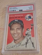 1954 Topps - Phil Rizzuto #17 White Back
