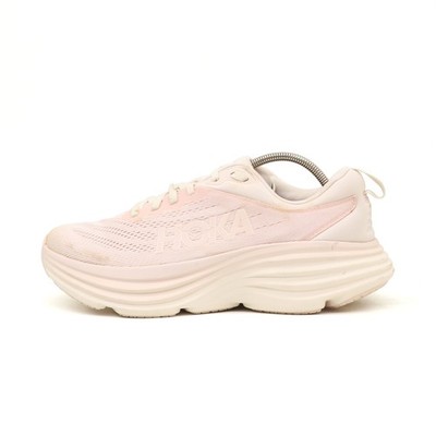 Hoka One Damen Bondi 8 Sneaker Rosa Mesh Niedrig ämpfung, Laufschuh EU 40 2/3