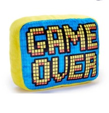 FAO Schwarz Pixel Retro Video Game Over 10" Plush Figure Stuffed NWT