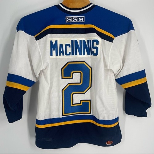 Camiseta deportiva de hockey vintage de los 90 St. Louis Blues de la NHL para adulto talla M CCM - Imagen 6 de 9