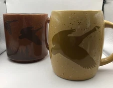 Tim Hortons Limited Edition Coffee Mugs Set of 2 Canadian Geese 2016 & 2017
