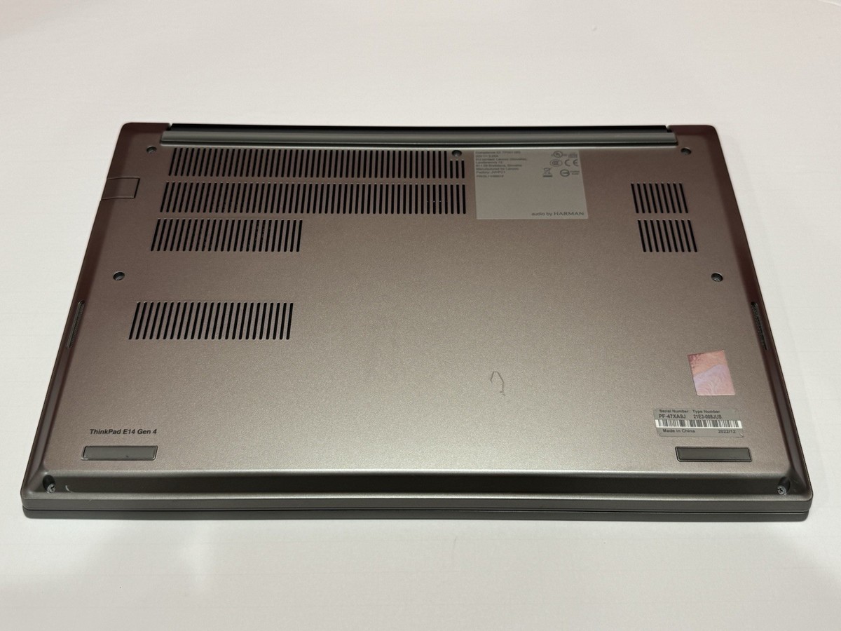 Lenovo ThinkPad E14 Gen 4 14-inch 12th i5-1235u 16GB RAM 256GB