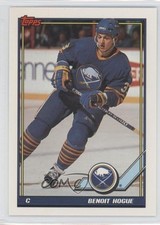 1991-92 Topps Benoit Hogue #292 2u3