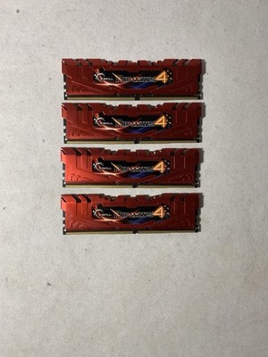 G.Skill RipJaws 4, 32 GB (4x8GB) F4-2400C15Q-32GRR DDR4-2400 RAM, Speicher #287