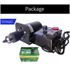 220V 400W 7000 RPM DC Brush Motor with Dual Bearings for High-Speed 