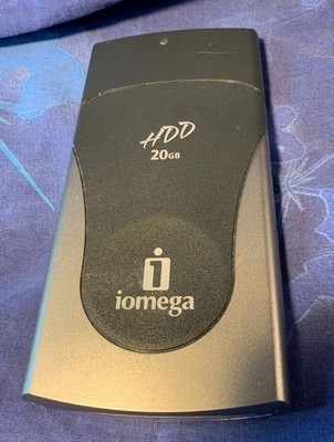 Iomega HDD 20GB USB 2.0 Externe Tragbare Festplatte IPHD20 IPHDUSB2 - UNGETESTET