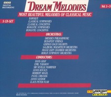 VARIOUS ARTISTS DREAM MELODIES, VOL. 1-5 NEW CD