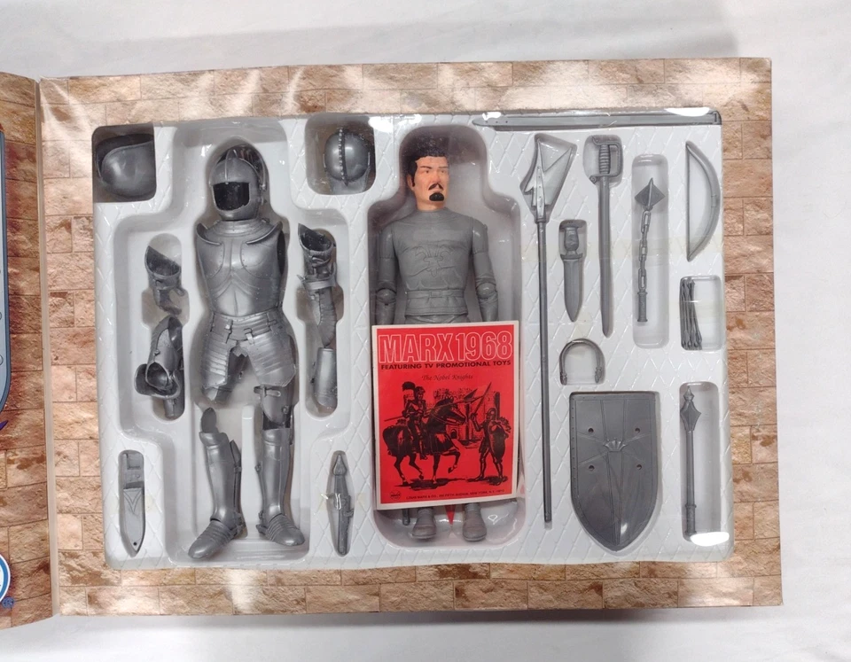 Juguetes Marx Caballero de Plata Sir Stuart Reproducción - Los Caballeros Nobles Legendarios Foto 2 de 4