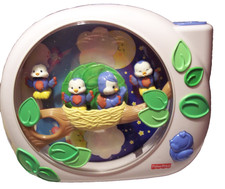 Fisher Price FLUTTERBYE Dreams LULLABY BIRDIES Soother - G2623