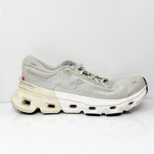 On Womens Cloudflyer 5 White Running Shoes Sneakers Size 8.5