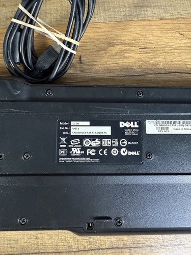 Dell L100 Keyboard 104 Key USB Wired Keyboard Standard Typing Skills - Bild 2 von 2