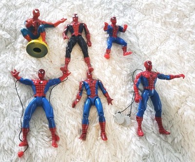 SPIDERMAN フィギュアセット 90S Marvel Comics SPIDERMAN 90S Action Figures LOT OF 6 TOYBIZ Marvel 1992-1995 VERY