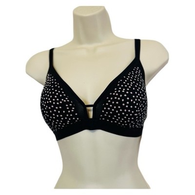 All You Lively Busty Bralette, Painted Polka, No Padding, Size Large, NWT