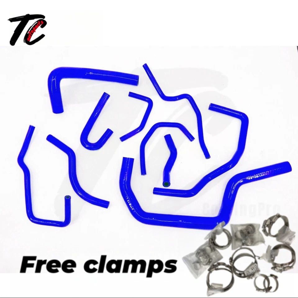 Kit de manguera calefactora radiador silicona negra Fit Honda CRV 1997-2001 CR-V MK1 B18 B20 Foto 3 de 4