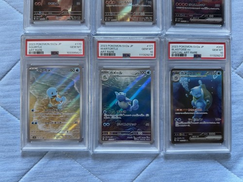 All PSA 10 Pokemon 151 Japanese Venusaur Charizard Blastoise ex Sar Ar SHIP ASAP - Picture 4 of 4