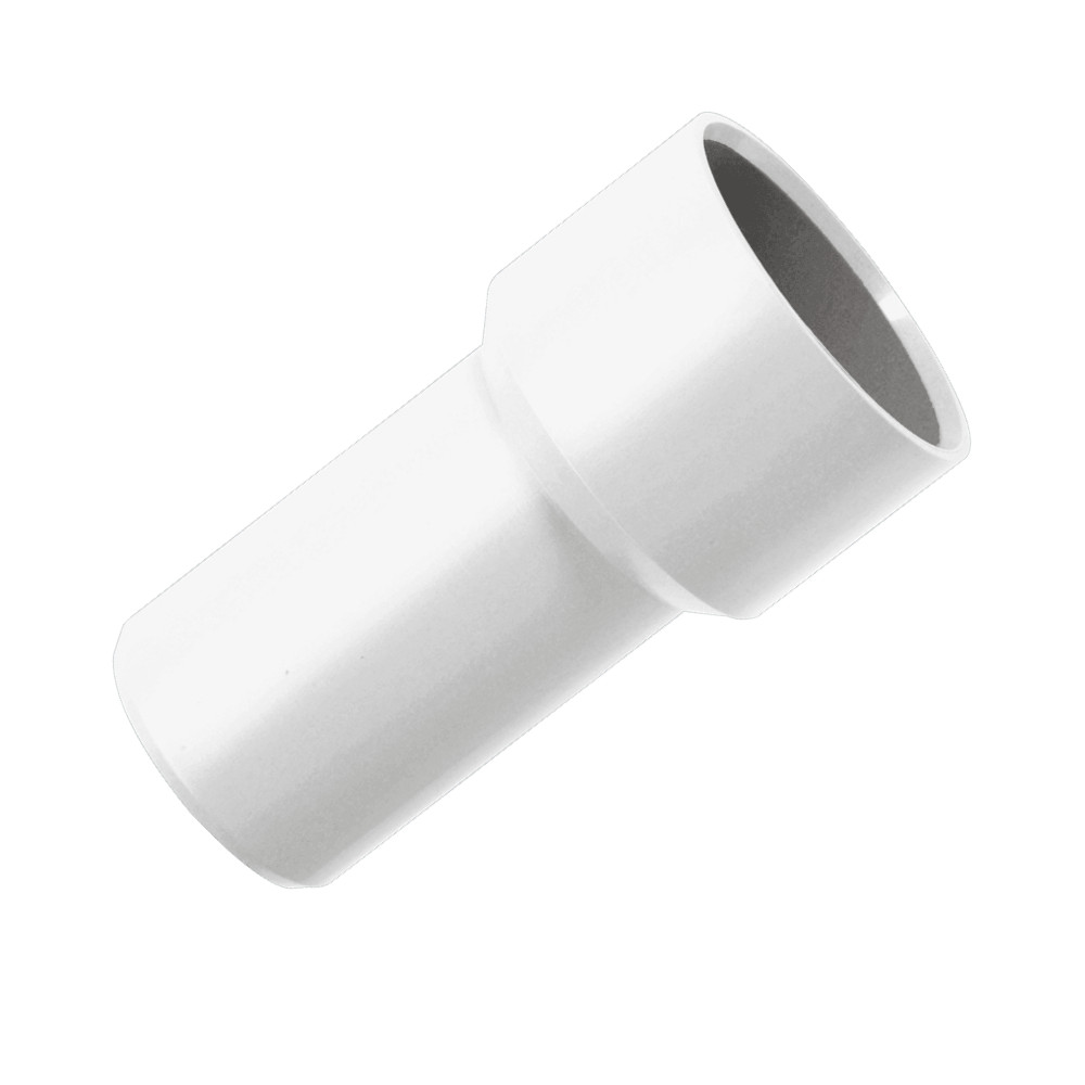 McAlpine ABSCON-42X1.5 1.5"" ABS Solvent Weld Adaptor for Plumbing White