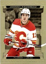 2022-23 Upper Deck Tim Hortons Gold Etchings Johnny Gaudreau Calgary Flames