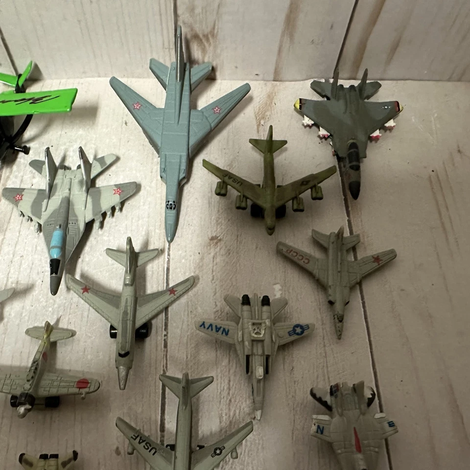 Vintage Micro Machines Military Airplane Huge Lot of 35 Jets Aircrafts - Image 4 of 4