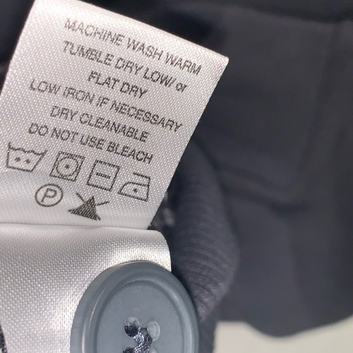 Chaqueta de bombardero rara recta del ejército azul marino CC forrada a cuadros cremallera completa talla L - gris - Imagen 4 de 21