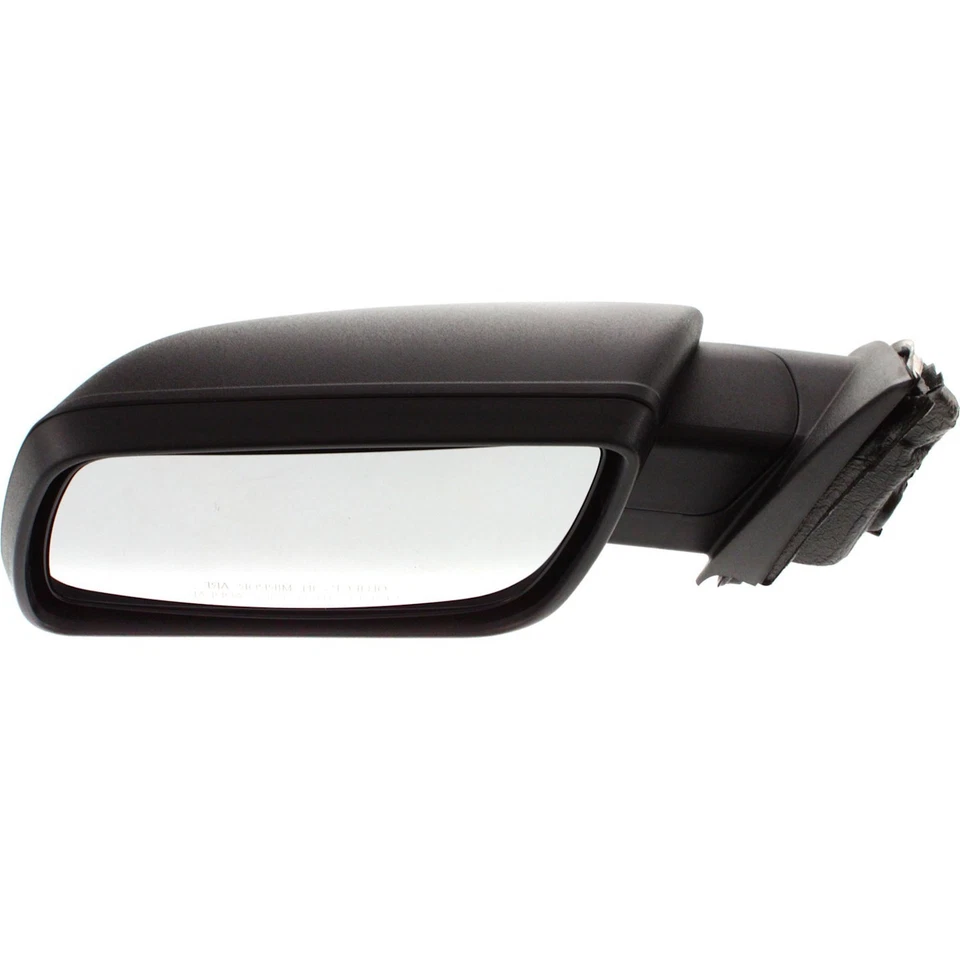 Power Mirror For 2009-2012 Ford Flex Front Left Manual Folding Textured Black - Image 4 of 4