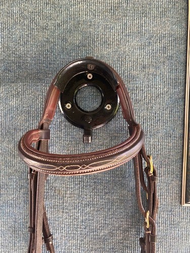 Shires Cob Brown Flash Bridle - Picture 3 of 6