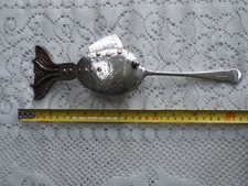 Decorative silver and copper fish ornament