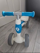 QPlay Cutey Toddlers Blue Balance Bike for Toddlers