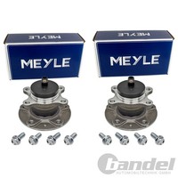 2X Meyle Radnabe+Radlager Mit ABS-RING Hinten Passend FüR Fiat Sedici Links+Rech