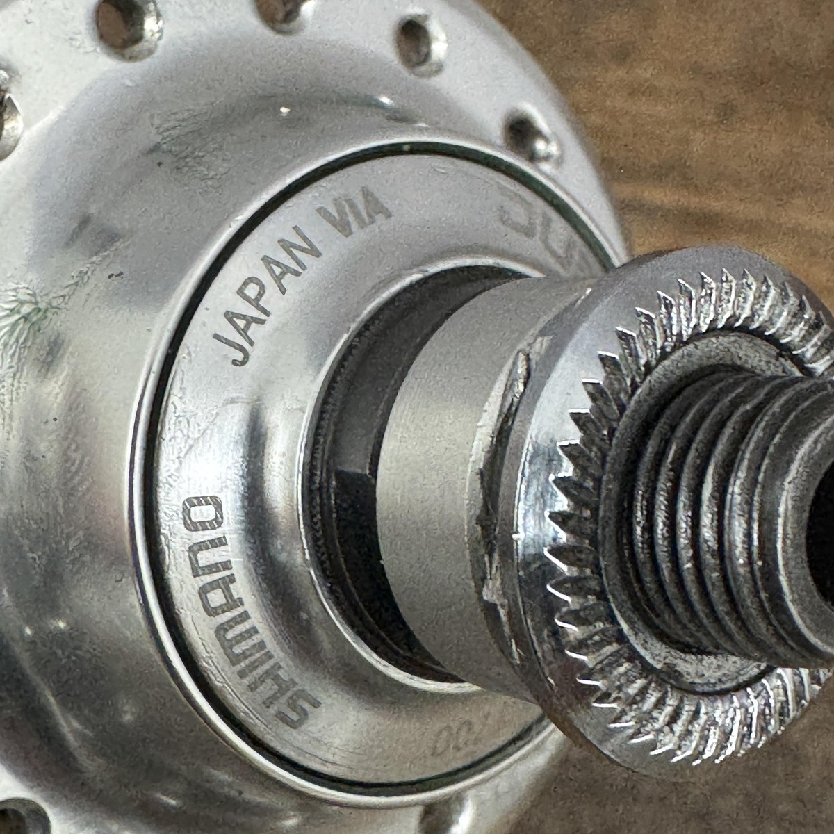 Vintage Shimano Dura-Ace Hub Set 32H HB-7700 FH-7700 QR Road Bike