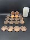 Lot of 18 1 oz .999 Fine Copper Rounds Mixed Designs Morgan Protect Future BU — photo 4